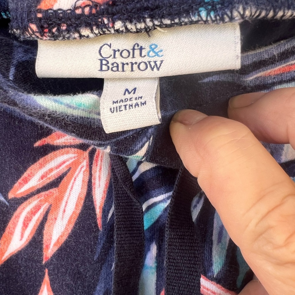 Croft & Barrow tropical print Women’s skirt - size M - Picture 5 of 10